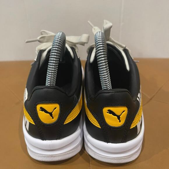 Puma Women's California TOL Off White Black/Yellow Sneakers Retro Shoes Size 7‎ - Picture 8 of 9